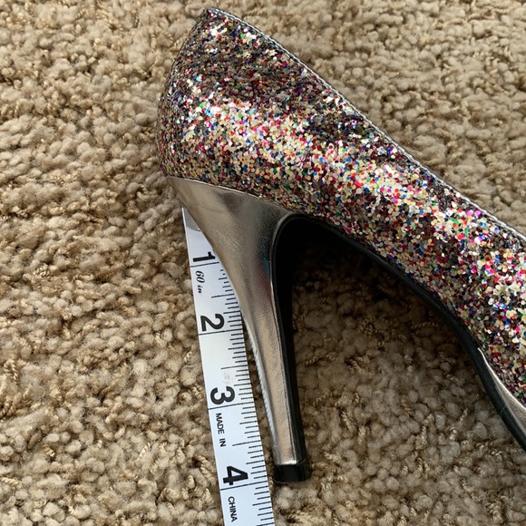 Rampage Multi Sparkle Heels - Picture 8 of 9
